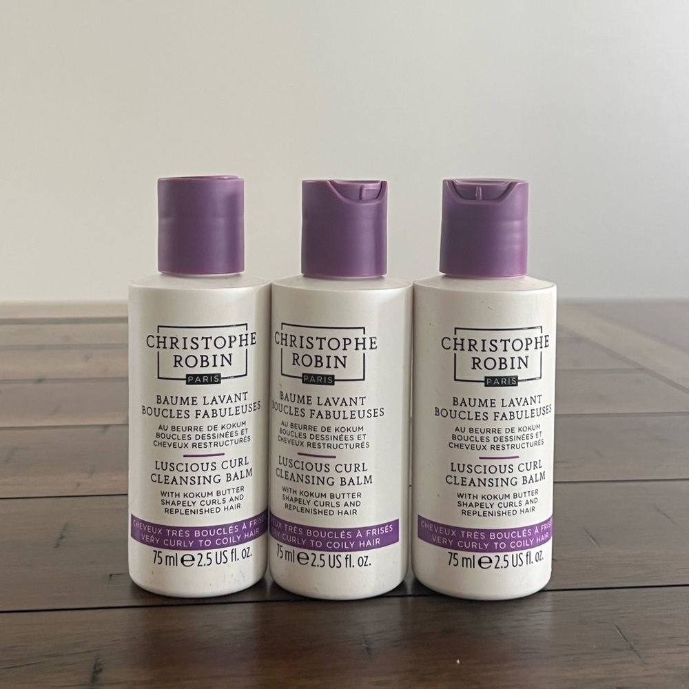 CHRISTOPHE ROBIN Luscious Curl Cleansing Balm with Kokum Butter 225ml